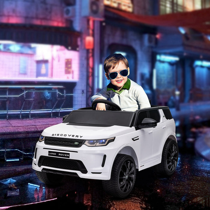 Qaba Land Rover Discovery Sport Licensed Powered Ride-On Car, 12v Battery Powered Kids Electric Car 