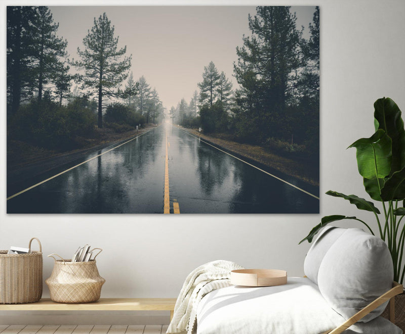 \"Rainy Day\" Giant Art 84x54 Wall Art