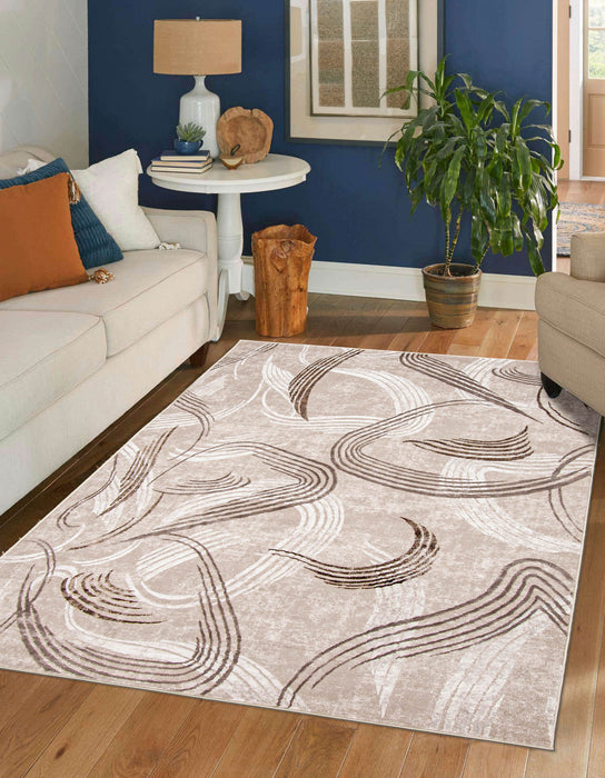 Wisp Taupe Area Rug - 8'0\" X 10'0\"  