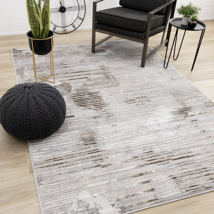 London Geometric Indoor Area Rug - 7'10\" x 10'6\"