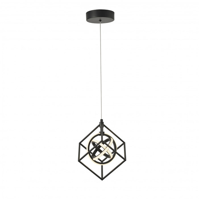 Tulip Collection Integrated LED Pendant - Matte Black