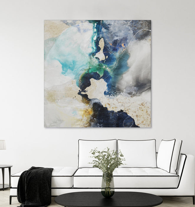 \"Kinky Flow\" Giant Art 72x72 Wall Art