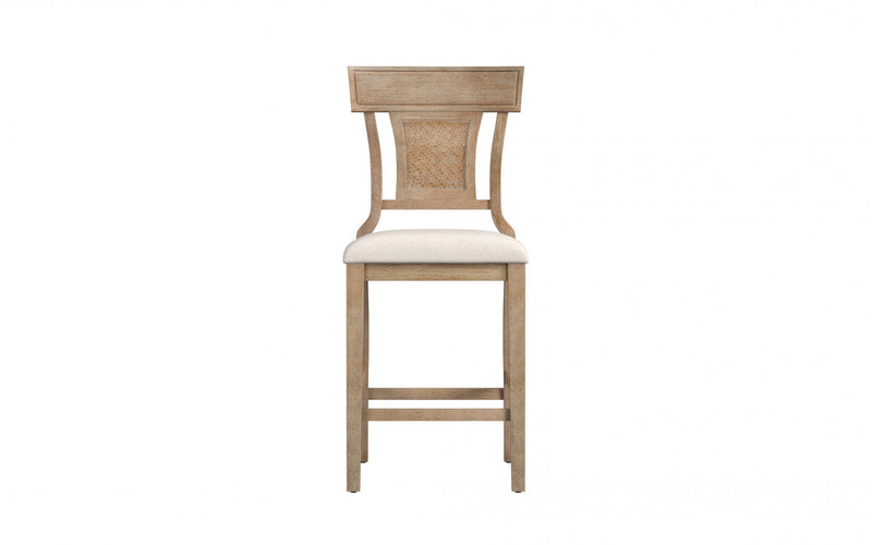 Rylan Fabric Counter-Height Stool - Natural