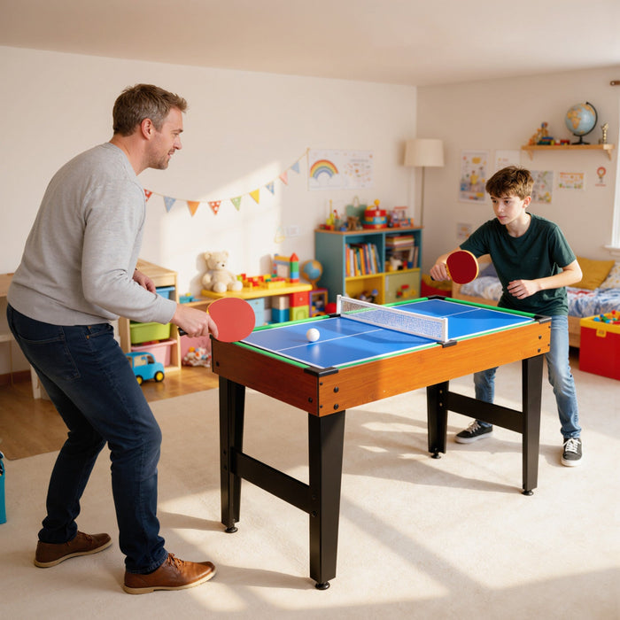 Soozier 5-in-1 Multi Game Table, 53 in Combo Game Table for Kids & Adults