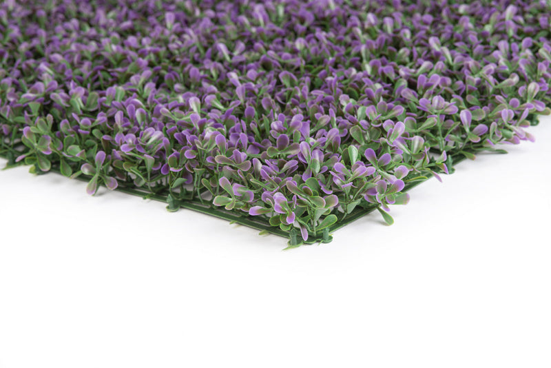 Artificial Lavender 20\"x 20\" Foliage Panel 4 Pieces 
