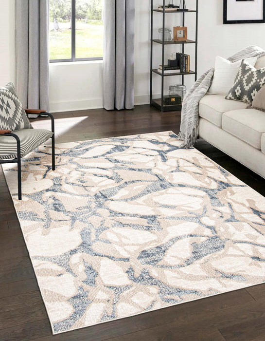 Azalea Ivory Area Rug - 5'0\" X 8'0\"  