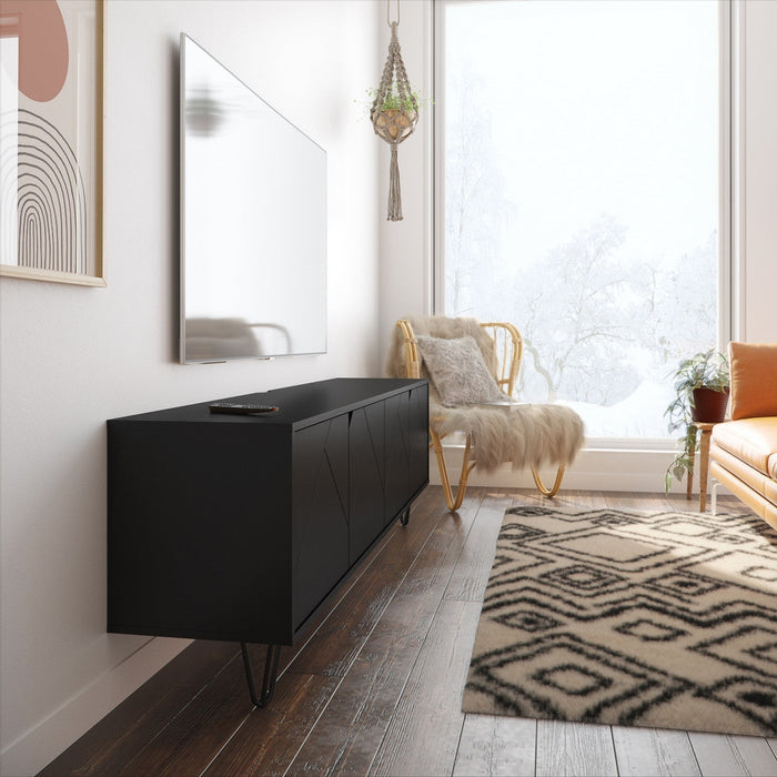 Nordika 72\" TV Stand - Black 