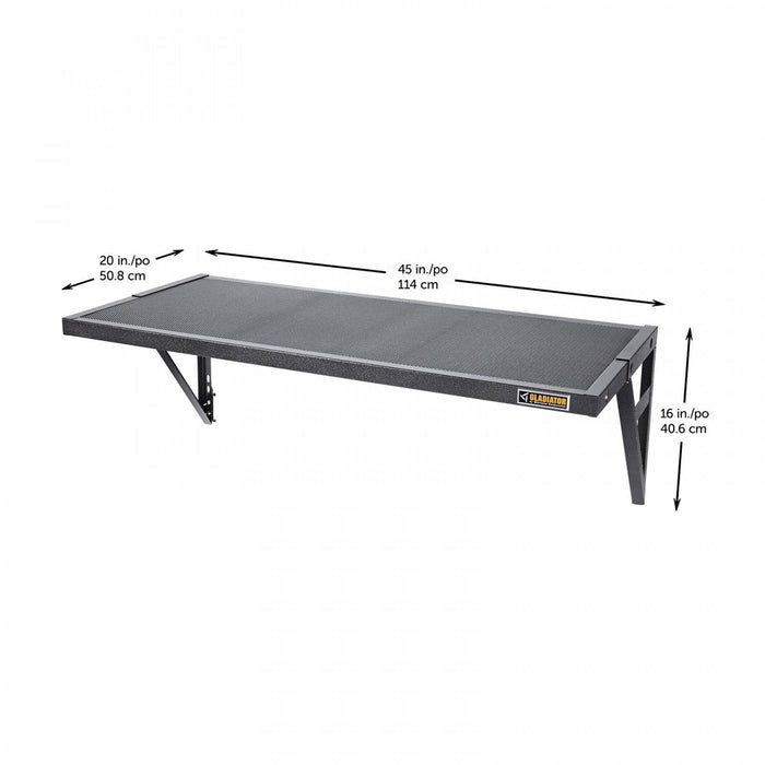 Gladiator 45\" Gearloft™ Shelf - Hammered Granite