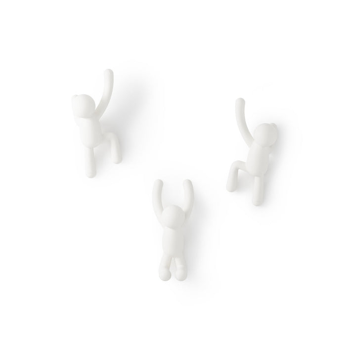Umbra Buddy Wall Hooks - White