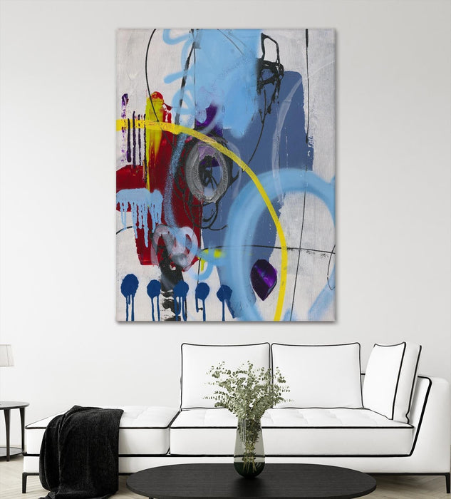\"Live For The Applause I\" Giant Art 72x54 Wall Art