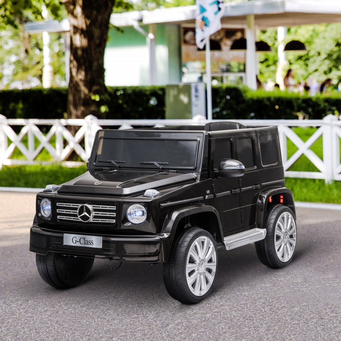 Aosom Compatible 12v Battery-powered Kids Electric Ride On Car Mercedes Benz G500 Toy With Parental 