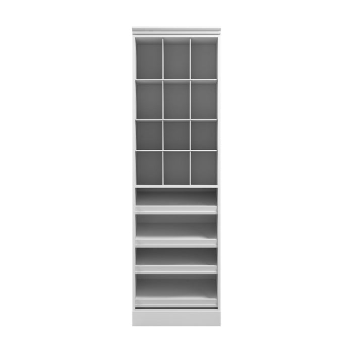 Bestar Versatile 25 W Closet Shoe Organizer - White