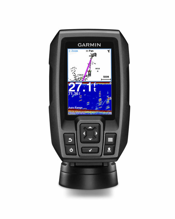 Garmin Striker 4 Portable Bundle - 3.5" Chirp Fishfinder W/gps, Kayak-friendly, High-sensitivity Mapping