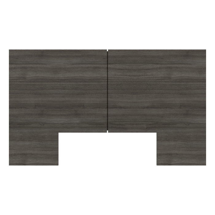 Nordika James Queen Headboard - Grey Oak
