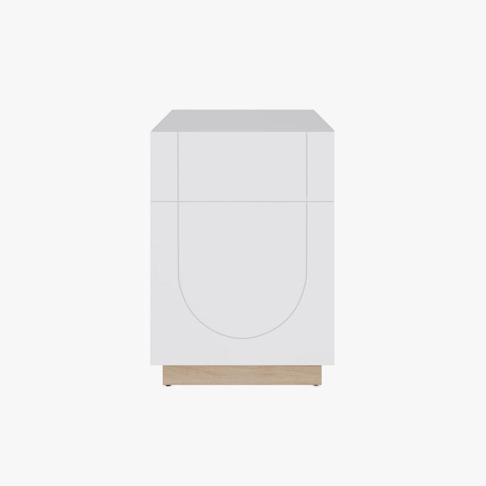 Nordika Nauraa Side Table - White