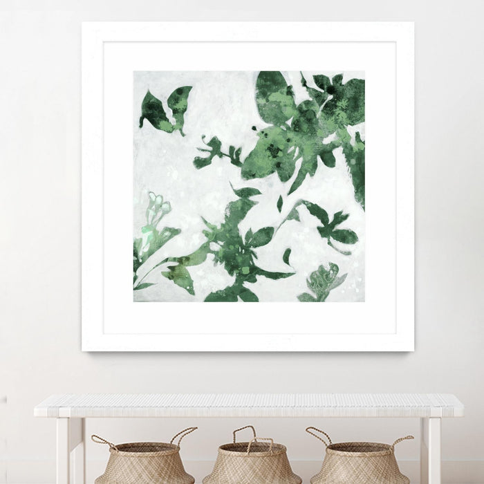 High Flying I 30 x 30 White Frame Wall Art 