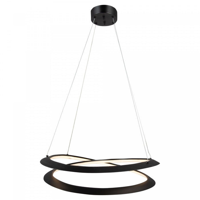 Ara 45 W LED Black Pendant 