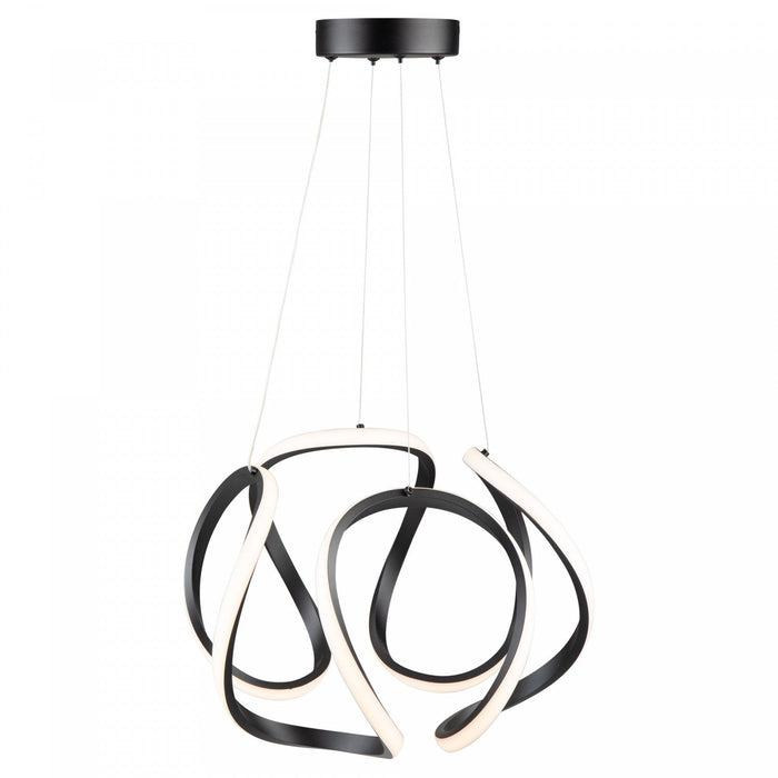 Mira 30 W LED Pendant Black 