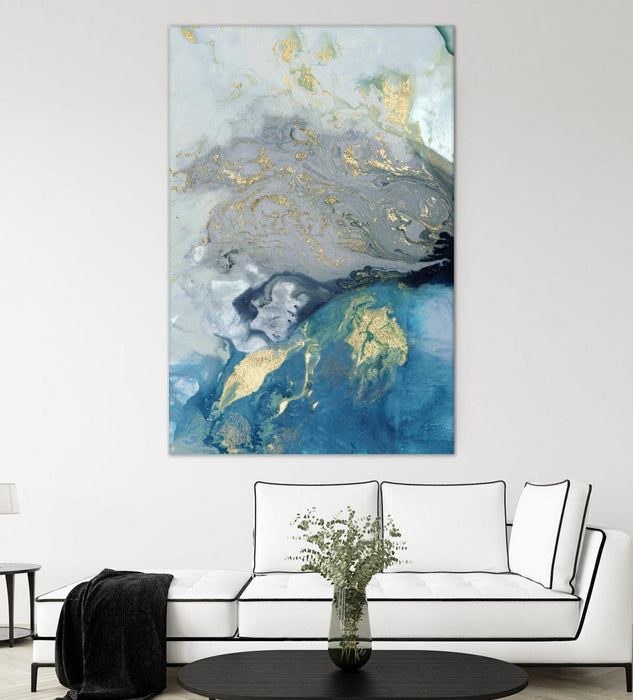 \"Ocean Splash I\" Giant Art 72x48 Wall Art