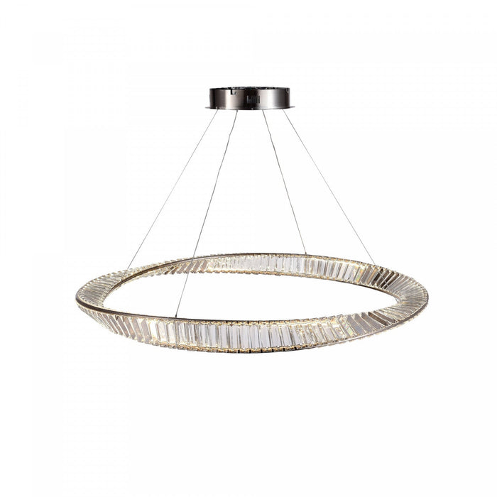 Stella 65 W LED Satin Nickel Pendant