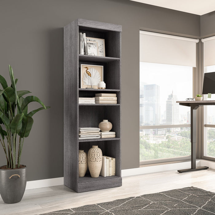 Bestar Pur 25 W Closet Organizer - Bark Grey