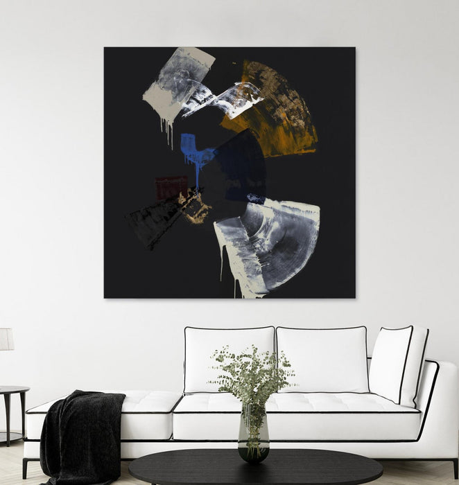 \"Luxurious Candor\" Giant Art 54x54 Wall Art