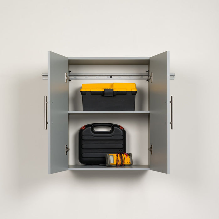 Hangups 24\" Upper Storage Cabinet Light Grey