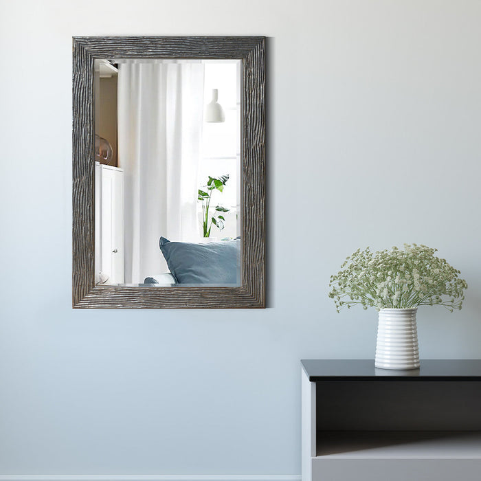 Ogdinville Silver 39.4\" Mirror