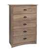 Salt Spring 5-Drawer Chest - Drifted Grey