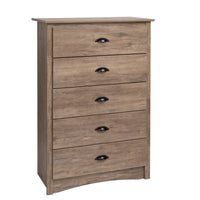 Salt Spring 5-Drawer Chest - Drifted Grey
