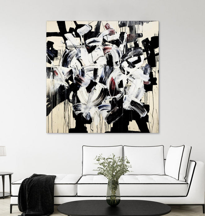 \"Racing Thoughts\" Giant Art 54x54 Wall Art