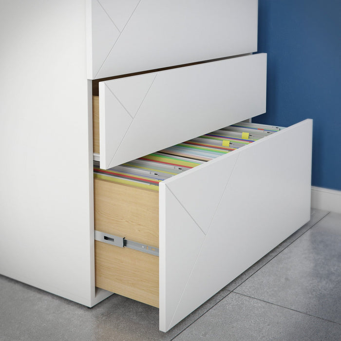 Nordika Atypik Filing Cabinet - White 