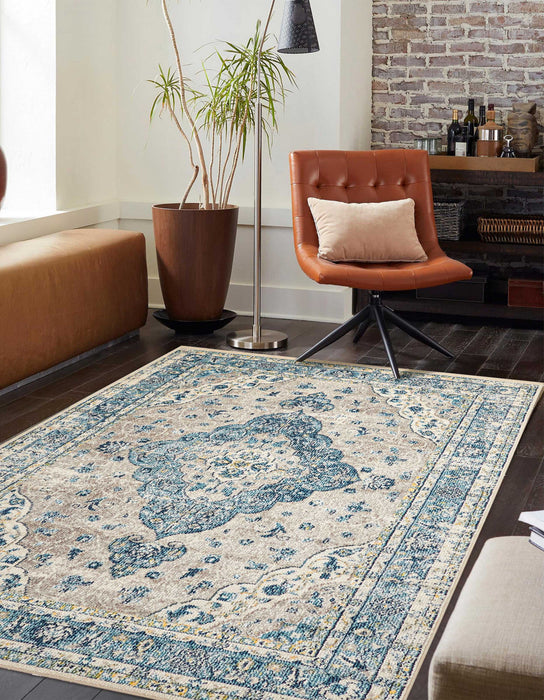 Daria Blue Rug 5'0\" x 8'0\" 