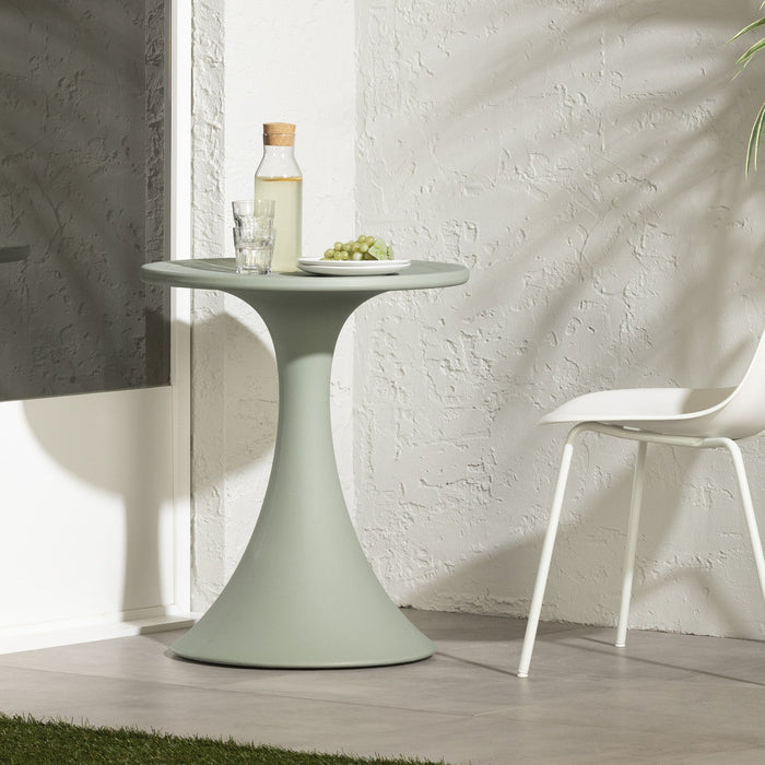 Dalya Patio Bistro Table - Sage Green