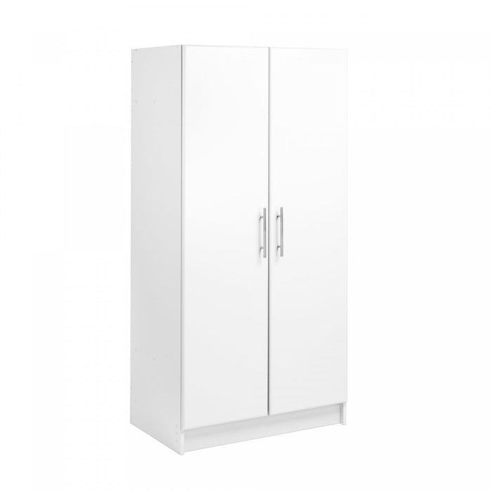 Elite 32\" Wardrobe Cabinet - White