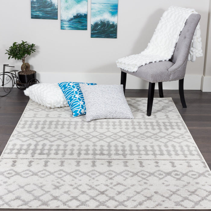 Lav Grey Mor 5x8 Area Rug