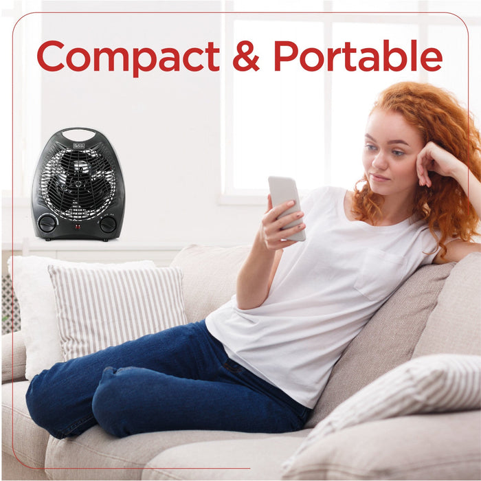 Black+Decker 10\" Personal Desktop Heater 
