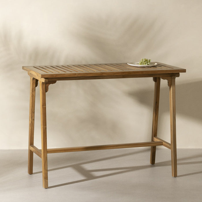 Agave Teak Bar Table - Natural