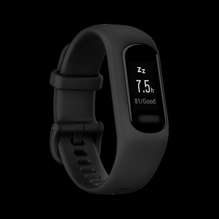 Garmin Vivosmart® 5 Gps Smartwatch - Fitness Tracker With Black Case And Black Silicone Band