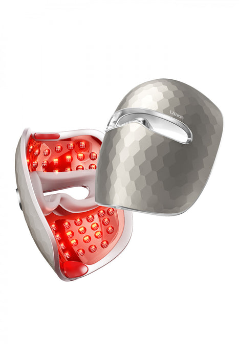 Ulike ReGlow 4-in-1 LED Light Therapy Face Mask - Red Light Anti-Aging & Acne Treatment - Gold