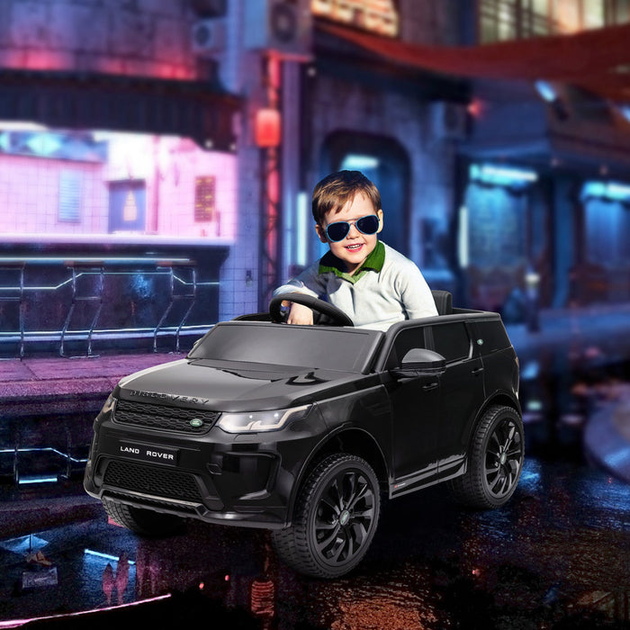 Qaba Land Rover Discovery Sport Licensed Powered Ride-On Car, 12v Battery Powered Kids Electric Car 