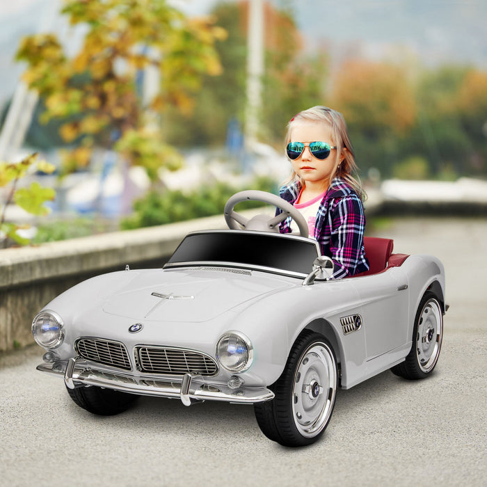 Aosom 12v Electric Ride On Car For Kids With Remote Control, Battery Powered Ride-On Electric Vehicl