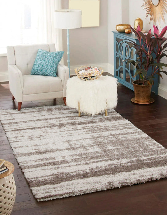 Brindle Ivory Area Rug - 5'0\" X 8'0\"  