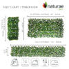 Willow Expandable Trellis 40 In X 80 In White Rose Leaves Artificial Plant