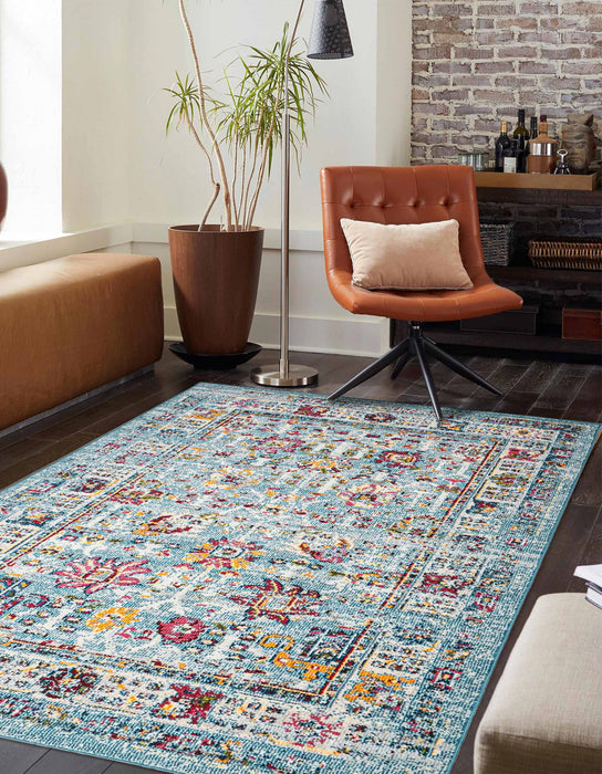 Jasmine Blue Rug 8'0\" x 10'0\" 