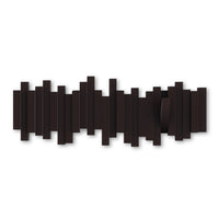 Umbra Modern Sticks Wall-Mounted Coat Rack - Espresso