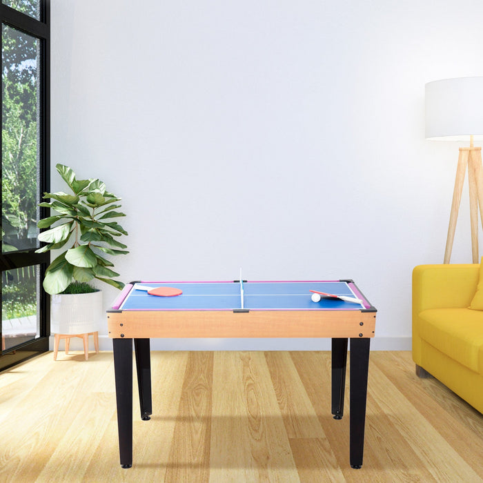 Soozier 3 In 1 Multi-use Mini Games Table Tennis Billiard Pool Air Hockey Set With All Accessories