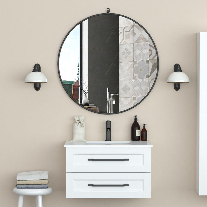 Jaylo Black 36\" Mirror