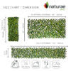 Willow Expandable Trellis 40 In X 80 In Gardenia Leaf Artificial Plant