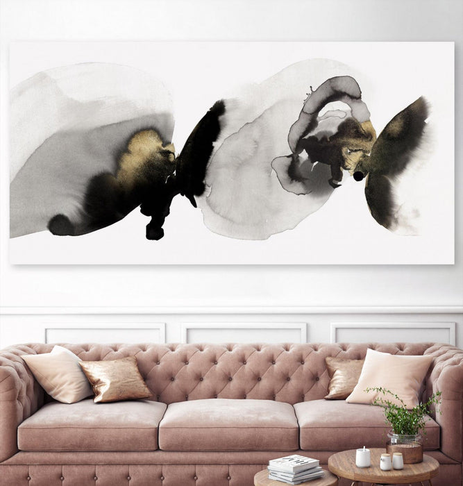 \"Flowing Rythm I\" Giant Art 72x36 Wall Art